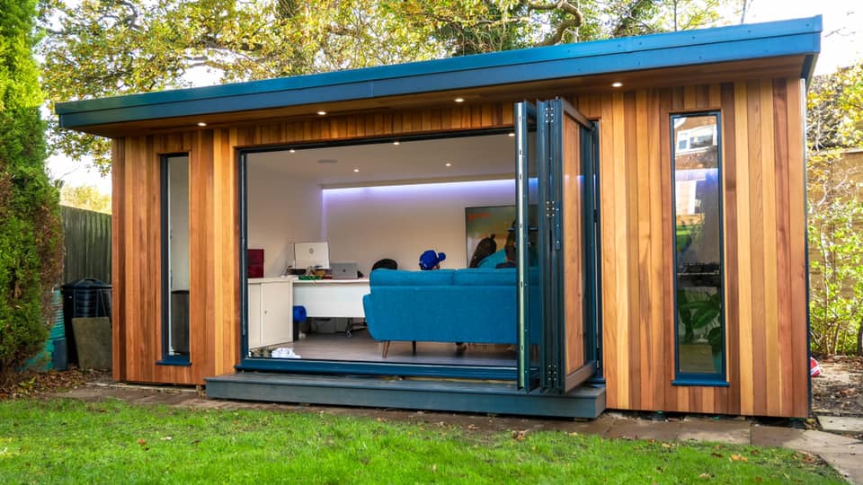 man cave and home office garden studio in crawley sussex